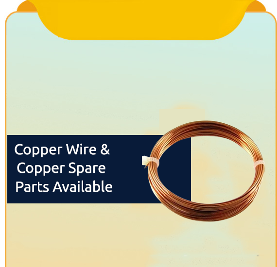 copper wire & spare parts